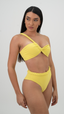 CALCINHA Hot Pant Trança -Lemon Drop Crespi