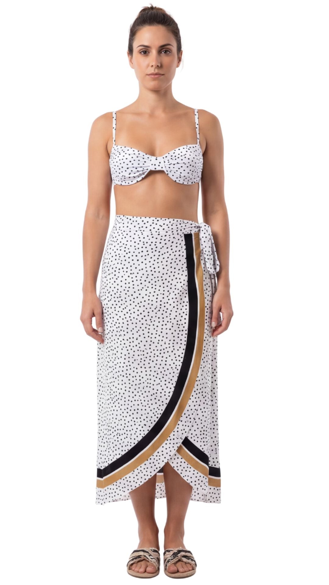 Saída Pareo Redonda S27 Póa Branco