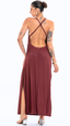 SAÍDA Decote Drapê Trança S26 Rib Twist Caiena