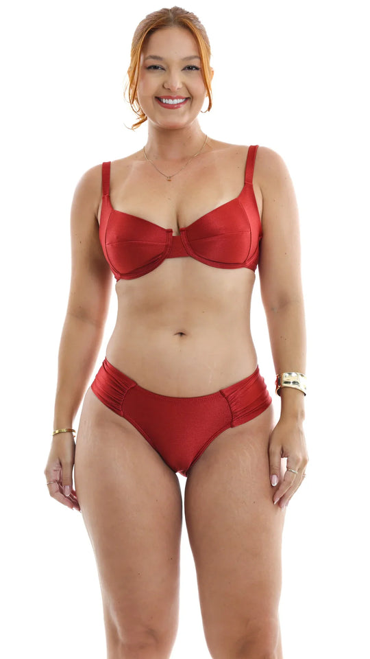 CALCINHA Borboletão S26 Vild Ville Glazed Cherry OUTLET