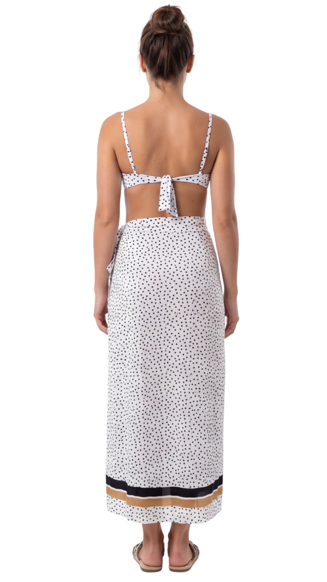 Saída Pareo Redonda S27 Póa Branco