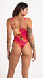 Maiô Anitta S25 Aquarela Laranja
