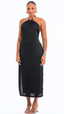 SAÍDA Longo Laço Metal S26 Rib Twist Preto