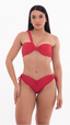 CALCINHA  Tanga Drapê Laço -Saint Martim Malagueta Vermelho
