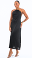 SAÍDA Longo Laço Metal S26 Rib Twist Preto