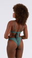 CALCINHA Clau Jacquard Lines Deep Sea