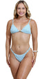 Calcinha Tanga Fio S26 Jacquard Artisan Moody Blue