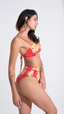 CALCINHA Hot Pant Cavada S25 Aquarela Laranja
