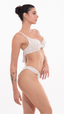 CALCINHA Clau S26 Crochete Bege Natural