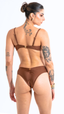 CALCINHA Asa Delta Drape S26 Flicker Marrom Café