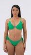 TOP Aro Jacquard Lines Verde Flag