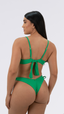 TOP Aro Jacquard Lines Verde Flag