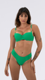 TOP Helô Metal Jacquard Lines Verde Flag