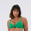 TOP Nó -JACQUARD LINE VERDE FLAG