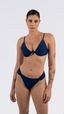 TOP Aro Jacquard Lines Marinho