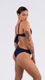 TOP Aro Jacquard Lines Marinho