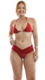 TOP Cortininha Metal S26 Vild Ville Glazed Cherry OUTLET