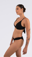 CALCINHA Clau Jacquard Lines Preto