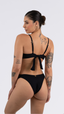 CALCINHA Clau Jacquard Lines Preto