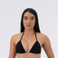 TOP Cortininha Jacquard Lines Preto