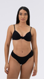 TOP Nó -JACQUARD LINE PRETO