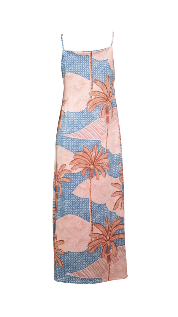 SAÍDA Vestido Naomi S27 Microfibra Jeri