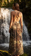 SAÍDA Decote Drape Metal S27 Tule Ilhabela