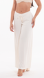 SAÍDA Calça Celine S26 Rib Twist Off-White
