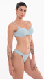 CALCINHA Clau S26 Jacquard Vortex Moody Blue