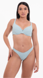 TOP 1/2 Taça Aba S26 Jacquard Vortex Moody Blue