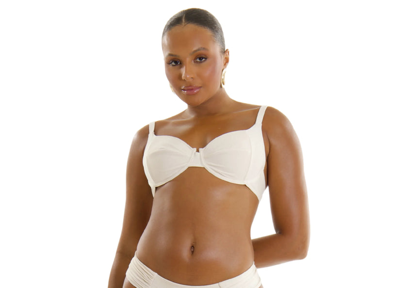 TOP 1/2 Taça Aba S26 Malibu Off White