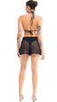 SAÍDA Short Liv S26 Crochete Joaquina Preto