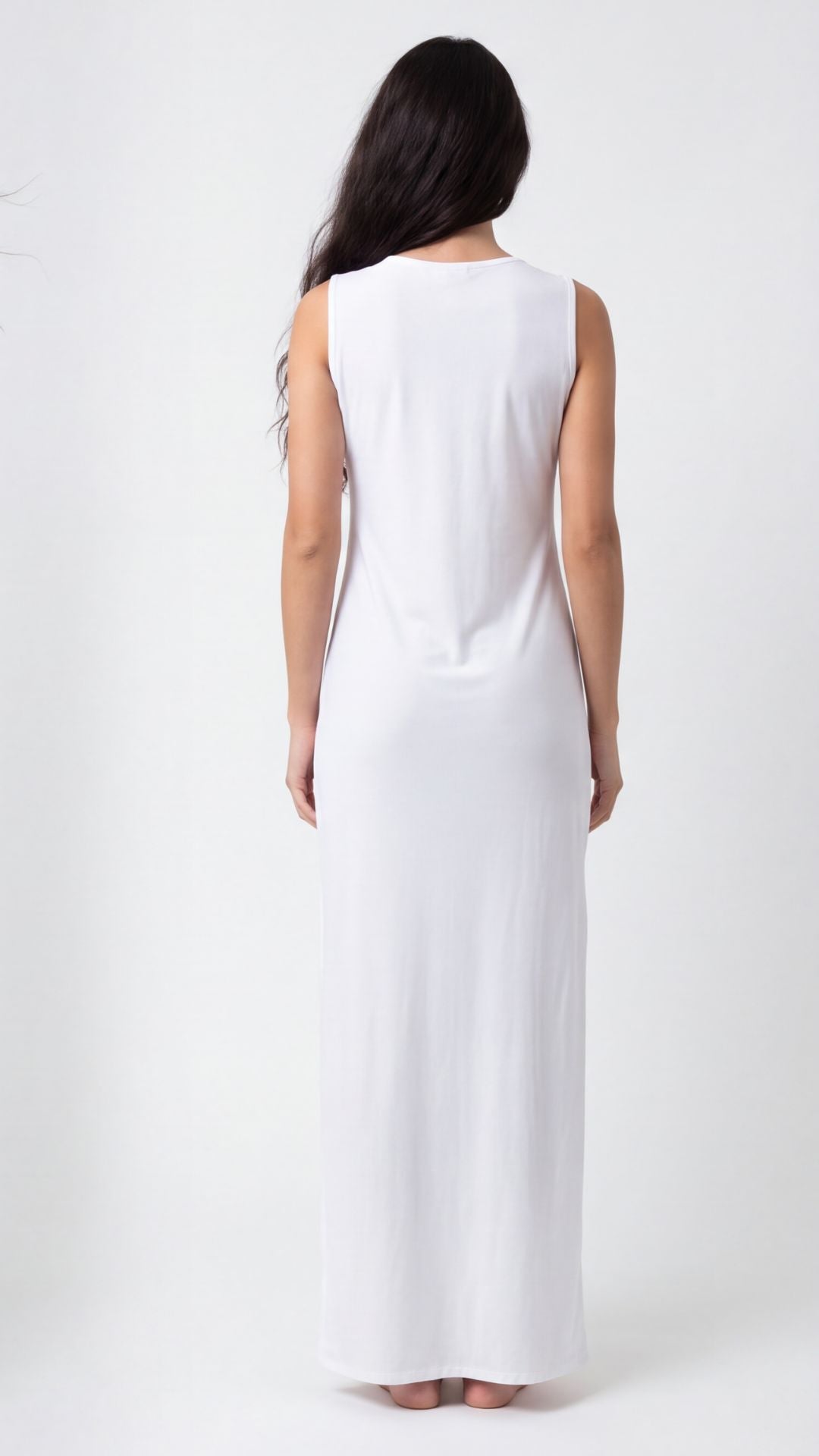 SAÍDA Vestido Laila S27 UV Branco
