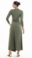 SAÍDA Longo Manga Torcido S26 UV Army Green