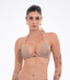 TOP Cortininha Nó Metal S26 Jacquard Vortex Nude