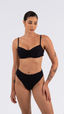 CALCINHA Hot Pant Sem Cós -Urano Preto