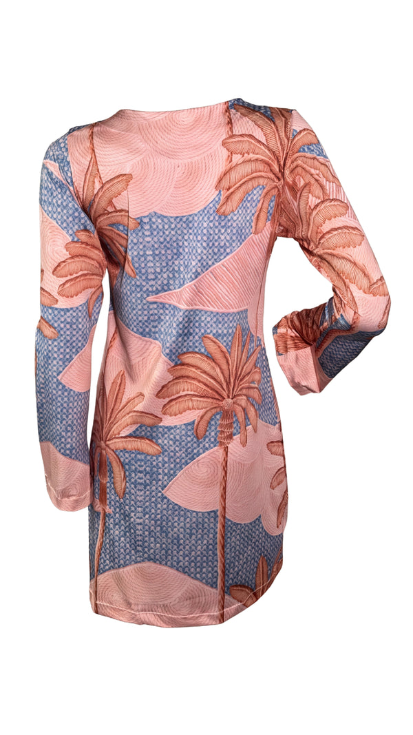 SAÍDA Vestido Sereia curto S27 Microfibra Jeri