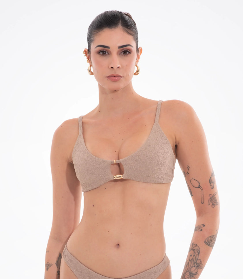 TOP Estrela S27 Jacquard Vortex Nude