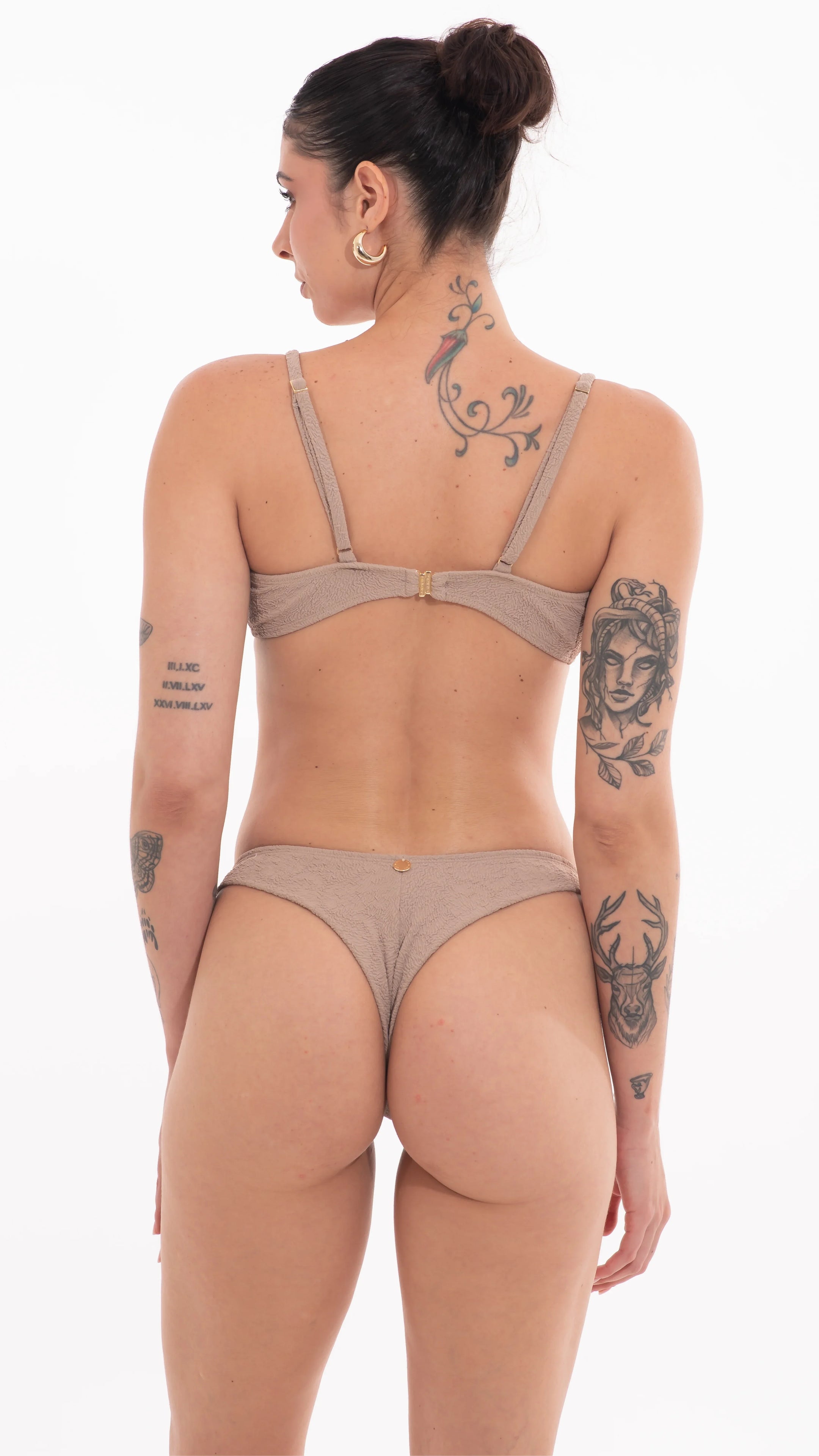 CALCINHA Asa Delta S26 Jacquard Vortex Nude