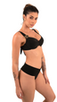 TOP Aba Metal Diamond Preto