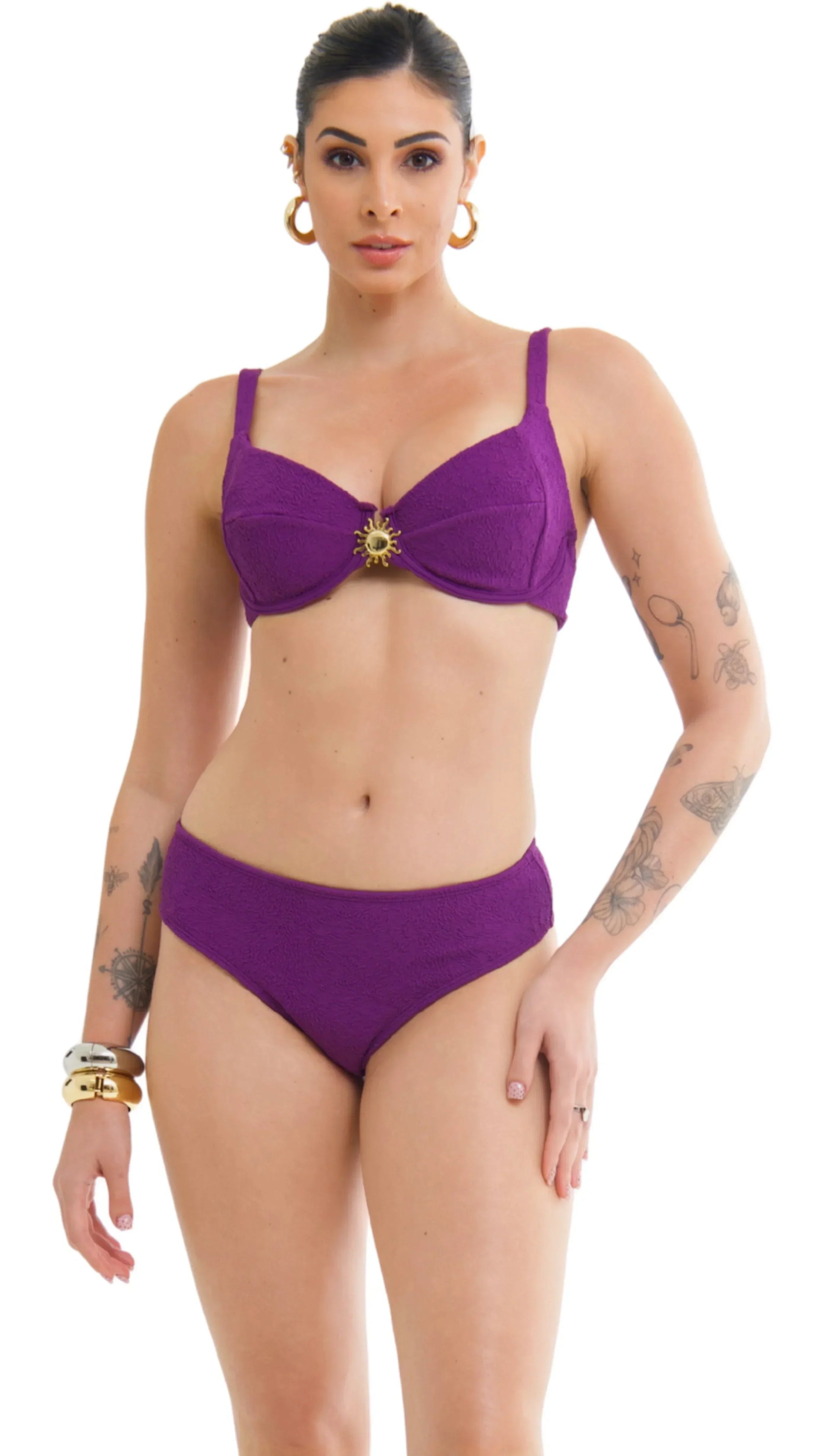 CALCINHA Asa Larga Up S26 Jacquard Vortex Juice