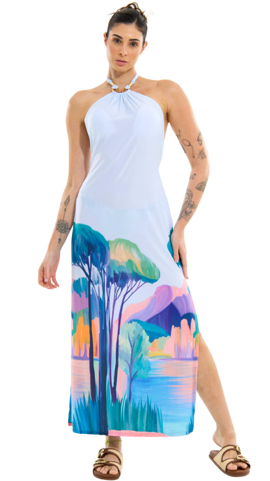 SAÍDA Longo Laço Metal Jersey S26 Mistica
