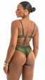 CALCINHA Asa Delta Drape S26 Flicker Deep Green