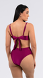 CALCINHA Hot Pant Fivela Bee Vinho