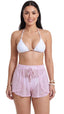 SAÍDA Short Liv S26 Delicata Flower Rose Snow