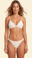 CALCINHA Tanga Trança S27 Carmel Off White