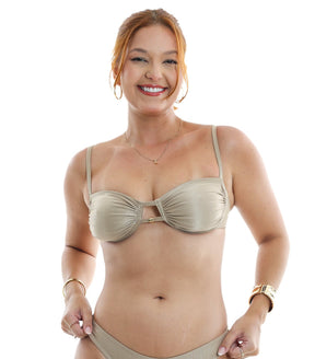 TOP 1/2 Taça Franzido S26 Kapana Nude