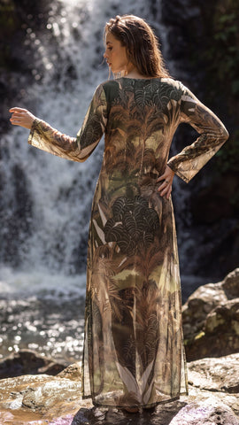 SAÍDA Vestido Sereia S27 Tule Ilhabela