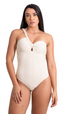 Maiô Top Trança Jacguard Access Off White