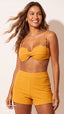 CONJUNTO LILI Top Ibiza Berloque e Short S27 Crespi Kombucha